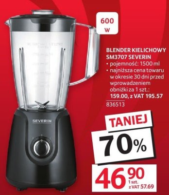 Blender kielichowy SM3707 SEVERIN promocja w Selgros