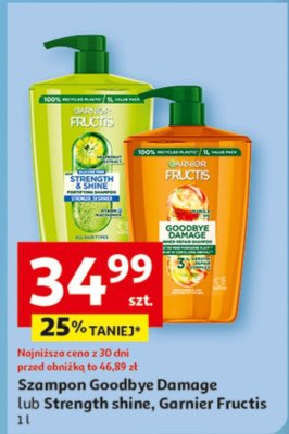 Szampon Goodbye Damage lub Strength shine, Garnier Fructis promocja w Auchan