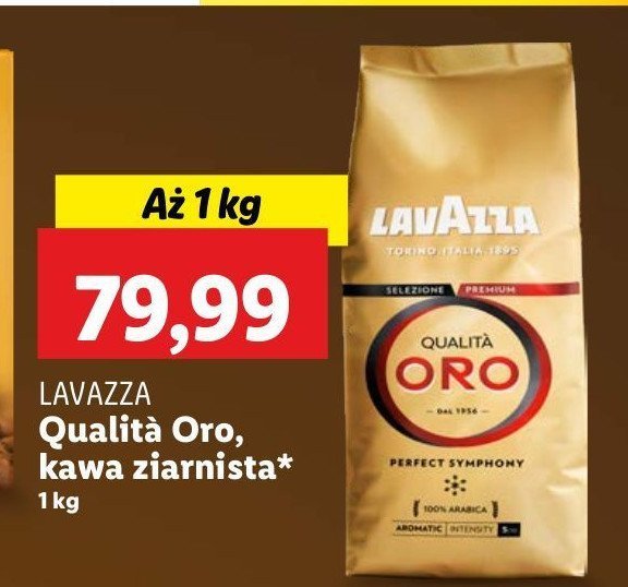 Kawa Lavazza qualita oro promocja