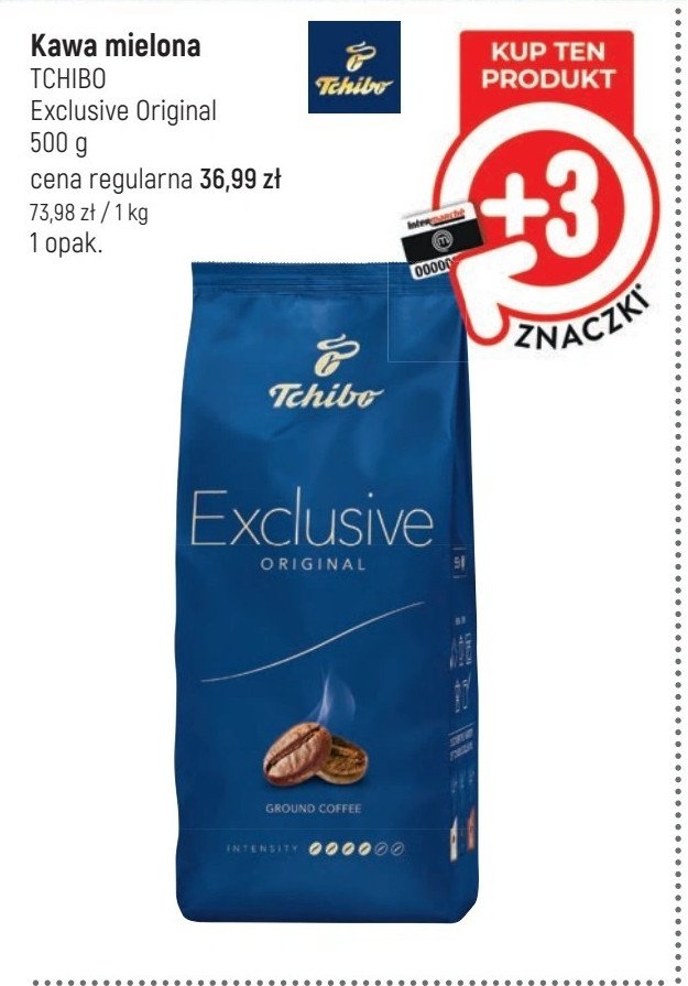 Kawa Tchibo Exclusive promocja w Intermarche