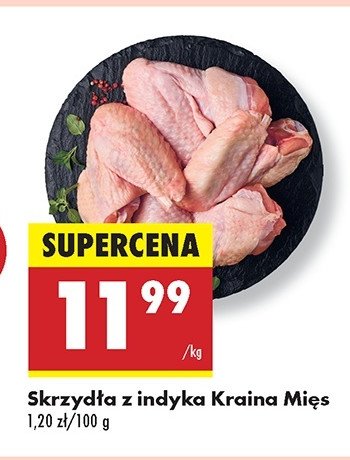 Skrzydła z indyka Kraina mięs promocja