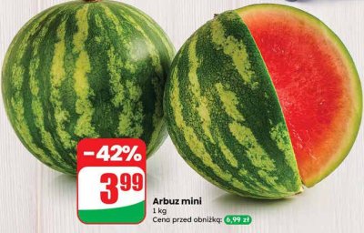 Arbuz mini Dino promocja w Dino