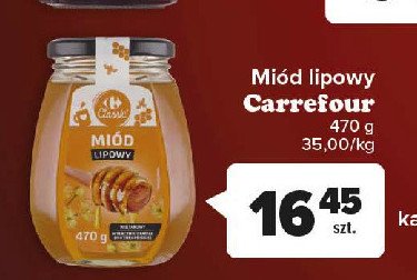 Miód lipowy nektarowy Carrefour promocja