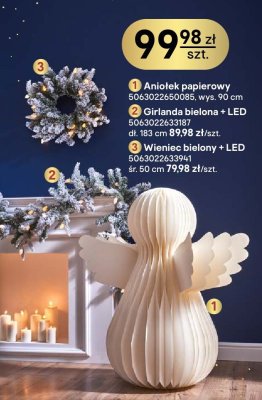 Wieniec bielony + LED promocja w Castorama