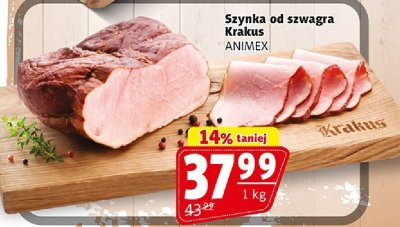 Szynka od szwagra Krakus ANIMEX promocja w Prim Market