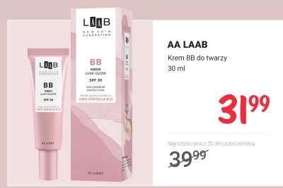 Krem BB do twarzy  promocja w Rossmann