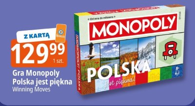 Gra Monopoly Polska jest piękna Winning Moves promocja w Leclerc