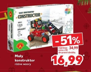 Zestaw ma艂y konstruktor kramy Aleksander promocja