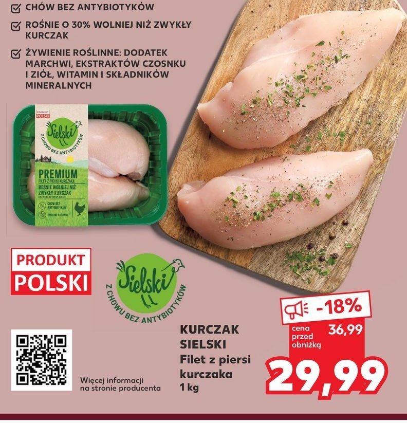 Filet z kurczaka sielskiego Superdrob promocja