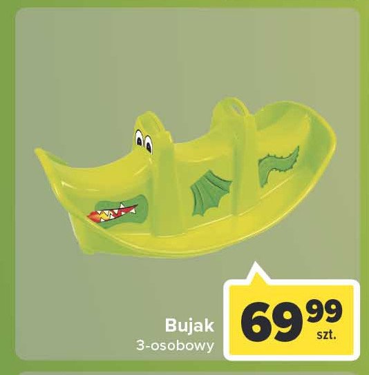 Bujak krokodyl 116 x 56 x 39 cm promocja