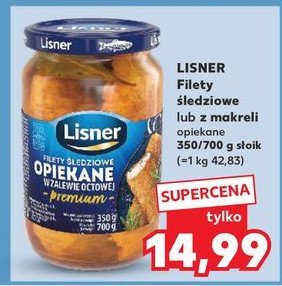 Filety śledziowe opiekane Lisner promocja