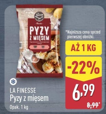 Pyzy z mięsem 1 kg promocja w Aldi