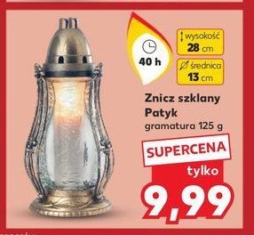 Znicz patyk 40 h promocja