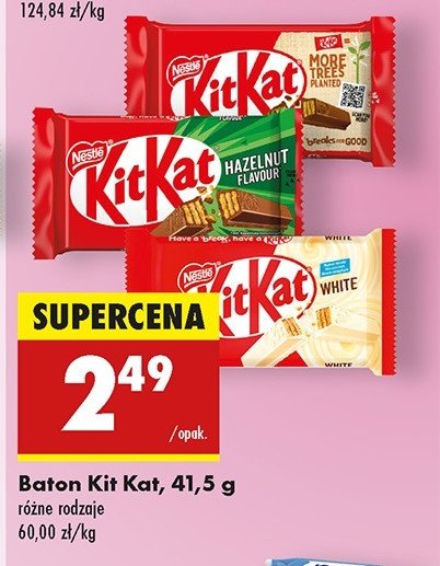 Baton Kitkat 4 paluszki promocja