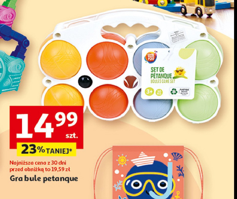 Gra bule petanque One two fun promocja w Auchan