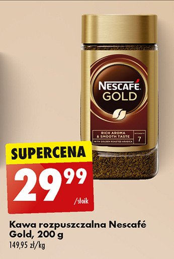 Kawa Nescafe gold promocja w Biedronka