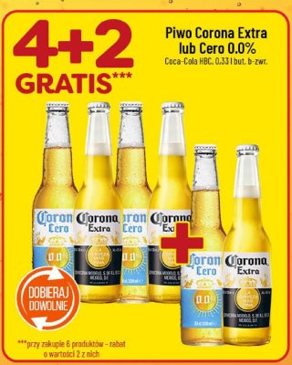 Piwo Corona Cero 0.0% promocja w POLOmarket