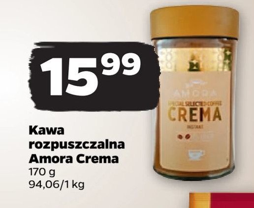 Kawa Amora crema promocja