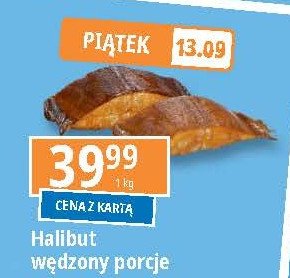 Halibut wędzony na gorąco promocja