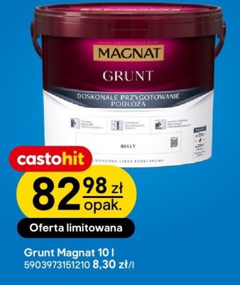 Grunt Magnat 10 l promocja w Castorama