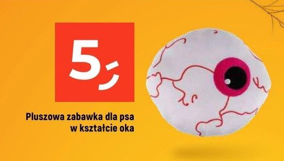 Zabawka pluszowa dla psa oko promocja