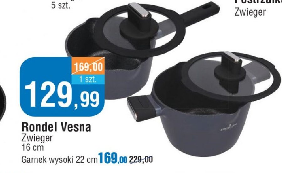 Rondel z pokryw膮 vesna 16 cm Zwieger promocja