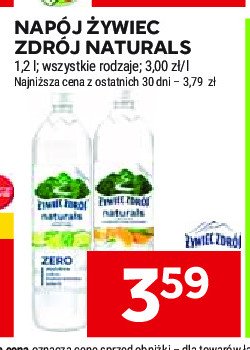 Woda z nutą mandarynki i trawy cytrynowej promocja