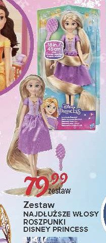 Lalka roszpunka najdłuższe włosy Mattel promocja