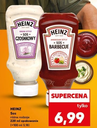 Sos czosnkowy Heinz promocja w Kaufland
