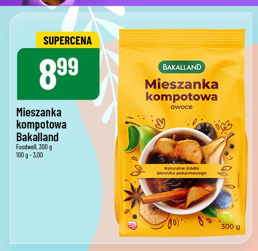 Mieszanka kompotowa Bakalland promocja w POLOmarket