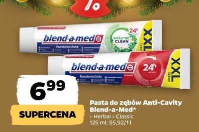 Pasta do zębów Anti-Cavity Classic promocja w Netto