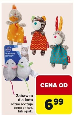 Zabawka dla kota różne rodzaje Carrefour promocja w Carrefour