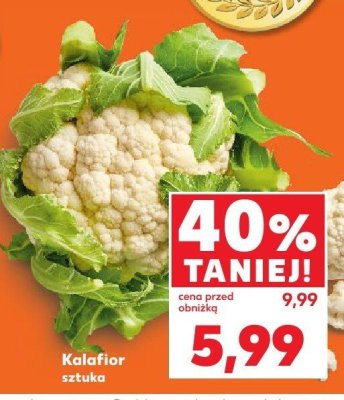 Kalafior sztuka promocja w Kaufland