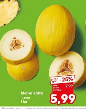 Melon żółty promocja