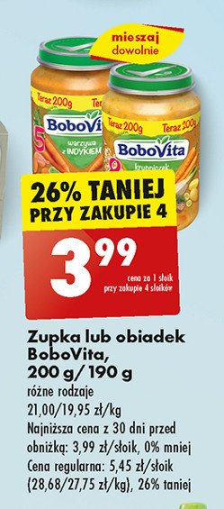 Zupka jarzynowa z kurczakiem Bobovita promocja