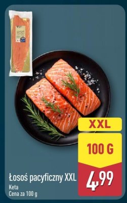 Łosoś pacyficzny XXL Keta promocja w Aldi