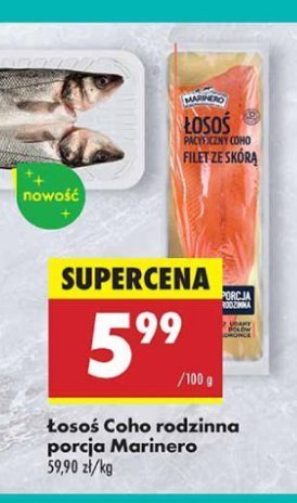 Łosoś coho Marinero promocja