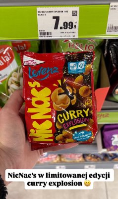 OrzeszkiNicNac's Curry Explosion 110g promocja w Intermarche