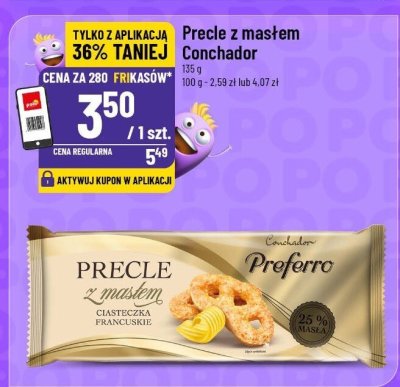 Precle z masłem 125g promocja w POLOmarket