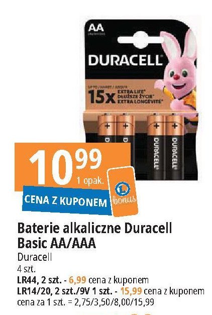 Baterie lr14 Duracell promocja