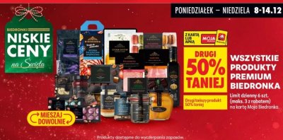 Produkty Premium Biedronka promocja w Biedronka