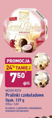 Praliny grand z nadzieniem kakaowym Moser roth promocja