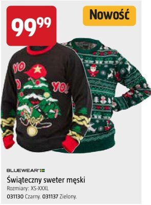 Świąteczny sweter męski promocja w Jula