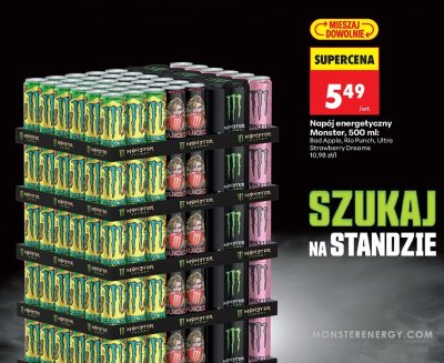 Napój energetyczny Monster Rio Punch 500 ml promocja w Biedronka