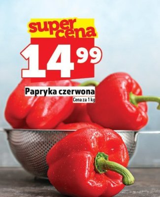 Papryka czerwona promocja w TOPAZ