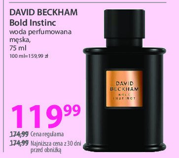 Woda perfumowana David beckham bold instinct promocja w Hebe