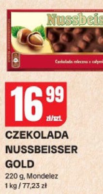 Czekolada Nussbeisser Gold promocja w Chorten