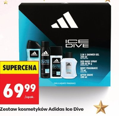 Zestaw kosmetyków Adidas Ice Dive promocja w Biedronka