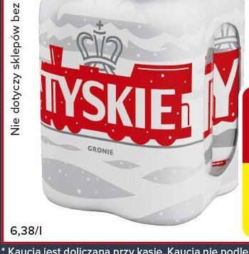 Piwo Tyskie Gronie promocja w Globi