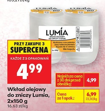 Wkład olejowy do znieży 350 g promocja w Biedronka